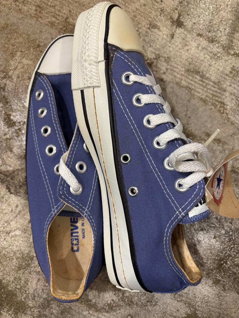 【新品未使用】【希少】【USA製】 コンバースオールスター　ラベンダー　24.5