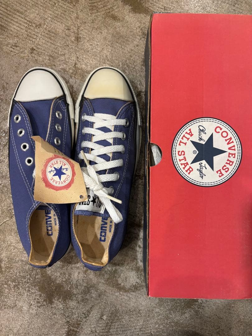 【新品未使用】【希少】【USA製】 コンバースオールスター　ラベンダー　24.5