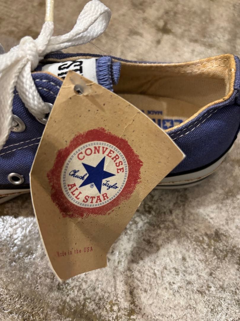【新品未使用】【希少】【USA製】 コンバースオールスター　ラベンダー　24.5