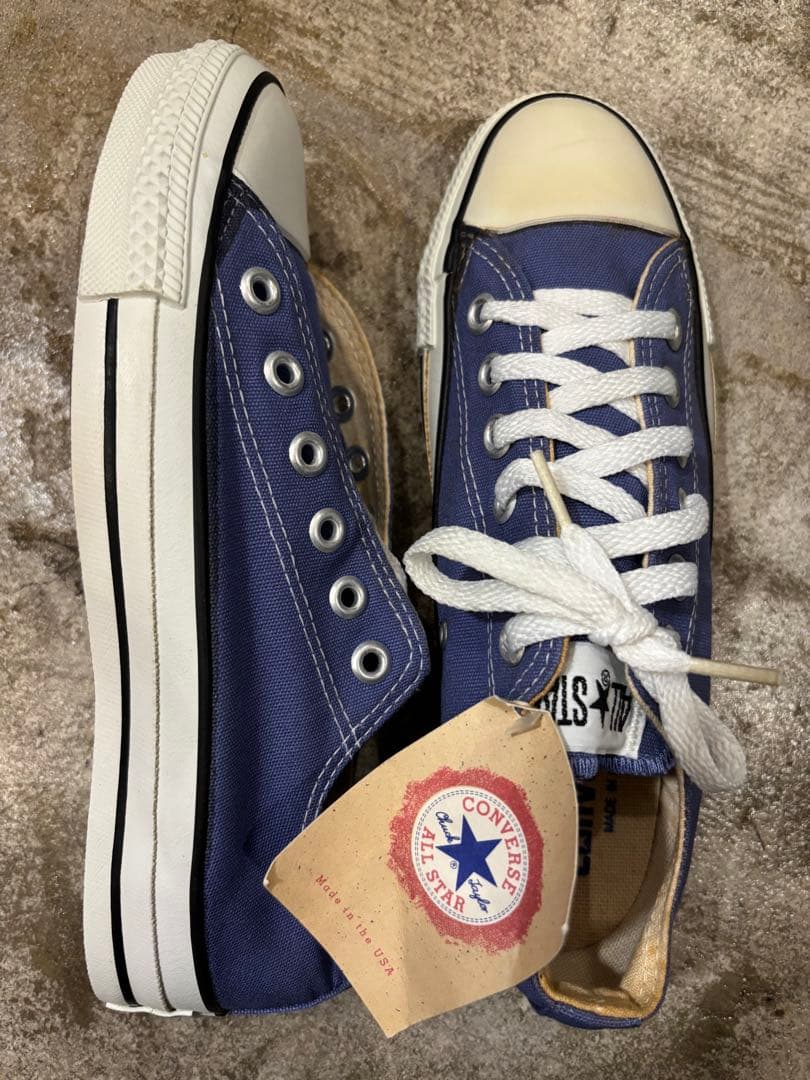 【新品未使用】【希少】【USA製】 コンバースオールスター　ラベンダー　24.5