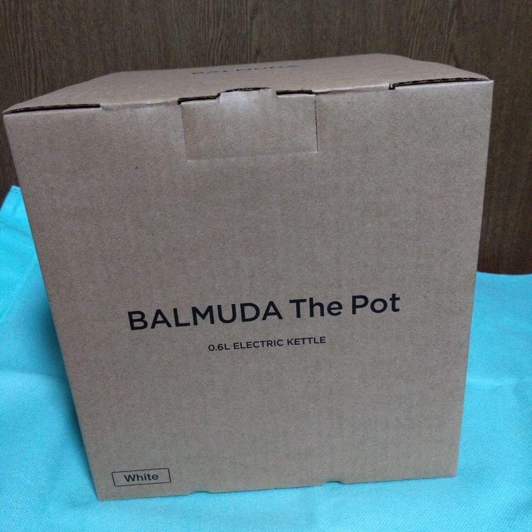 BALMUDA The Pot 電気ケトル　KPT01JP-WH　新品未使用