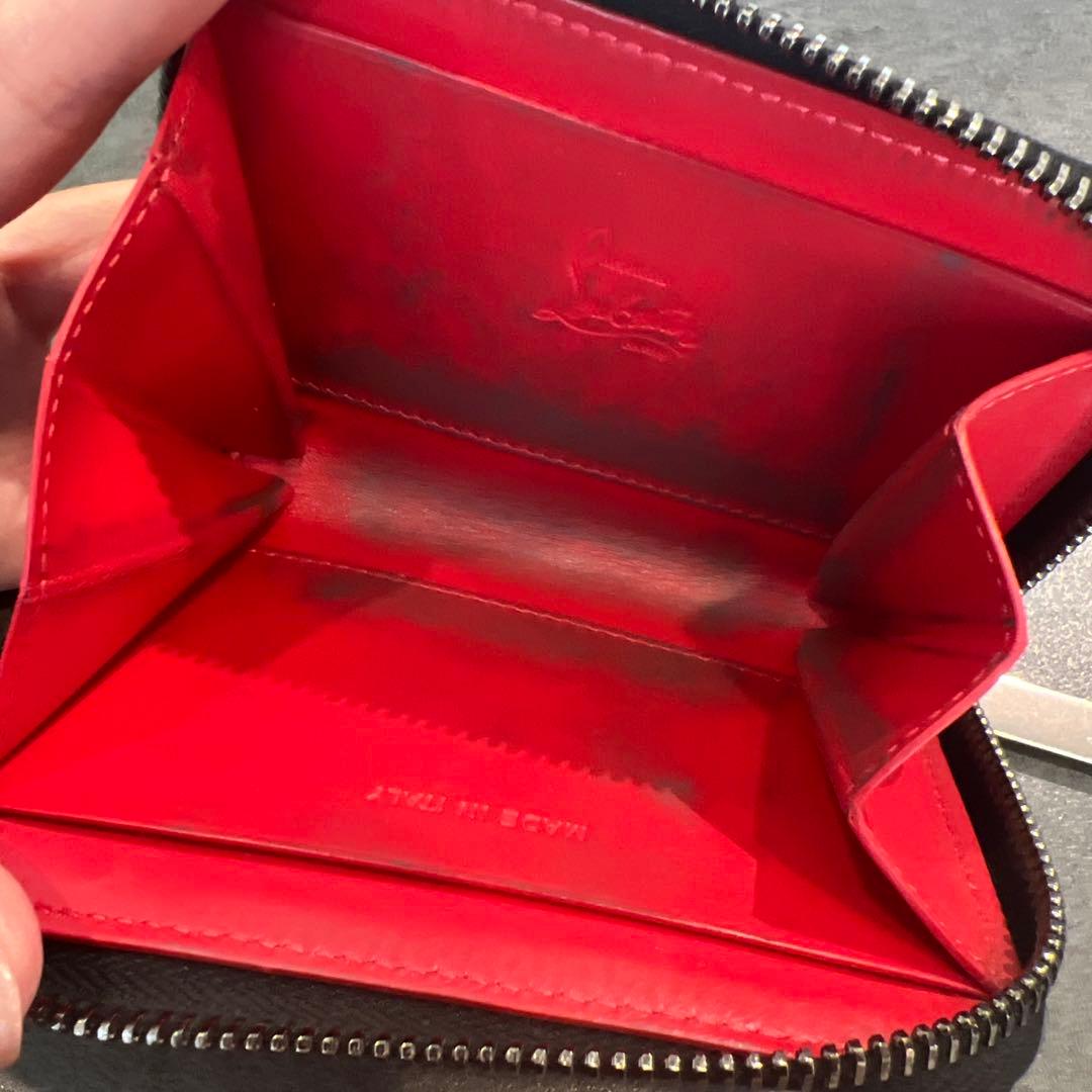 【Liela shop】クリスチャンルブタン ミニウォレット 小銭入れ