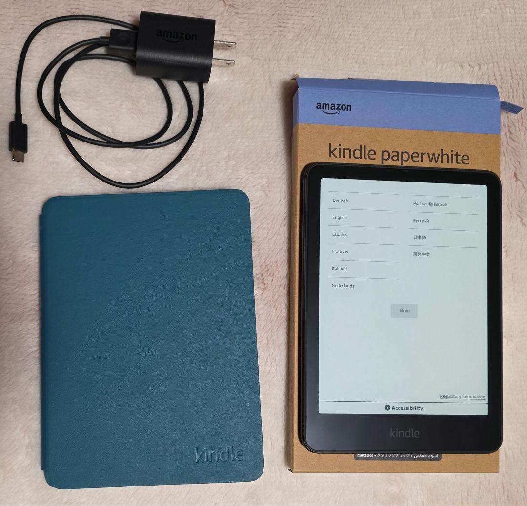 kindle paperwhite シグニチャーエディション 32GB ブラック