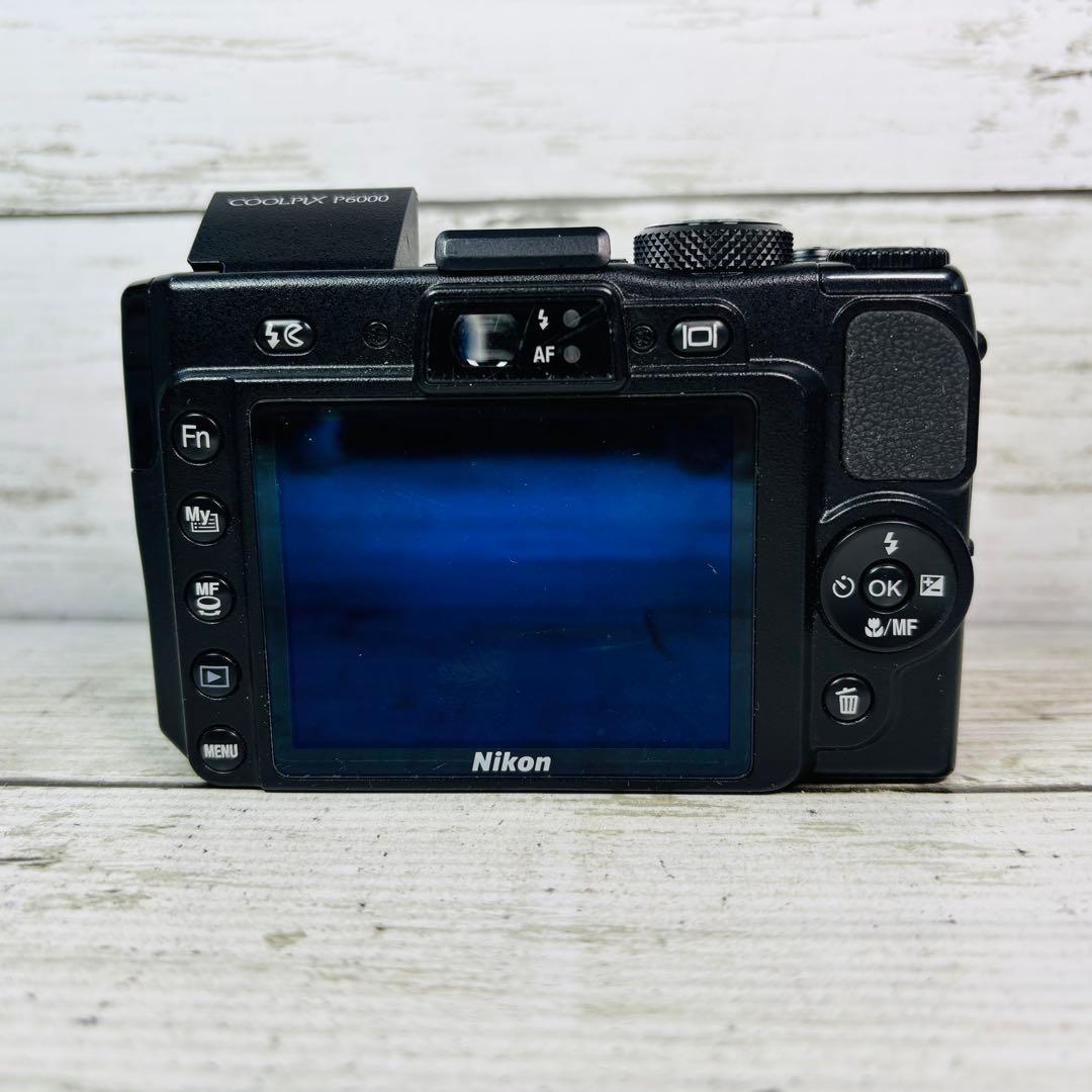 【動作良好】Nikon デジタルカメラCOOLPIX P6000 ブラック