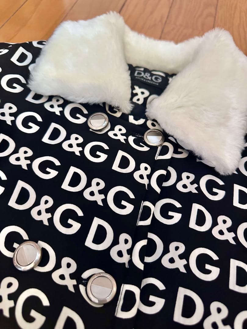 ドルチェ＆ガッバーナ D&G モノグラムプリント ダブルブレストジャケット