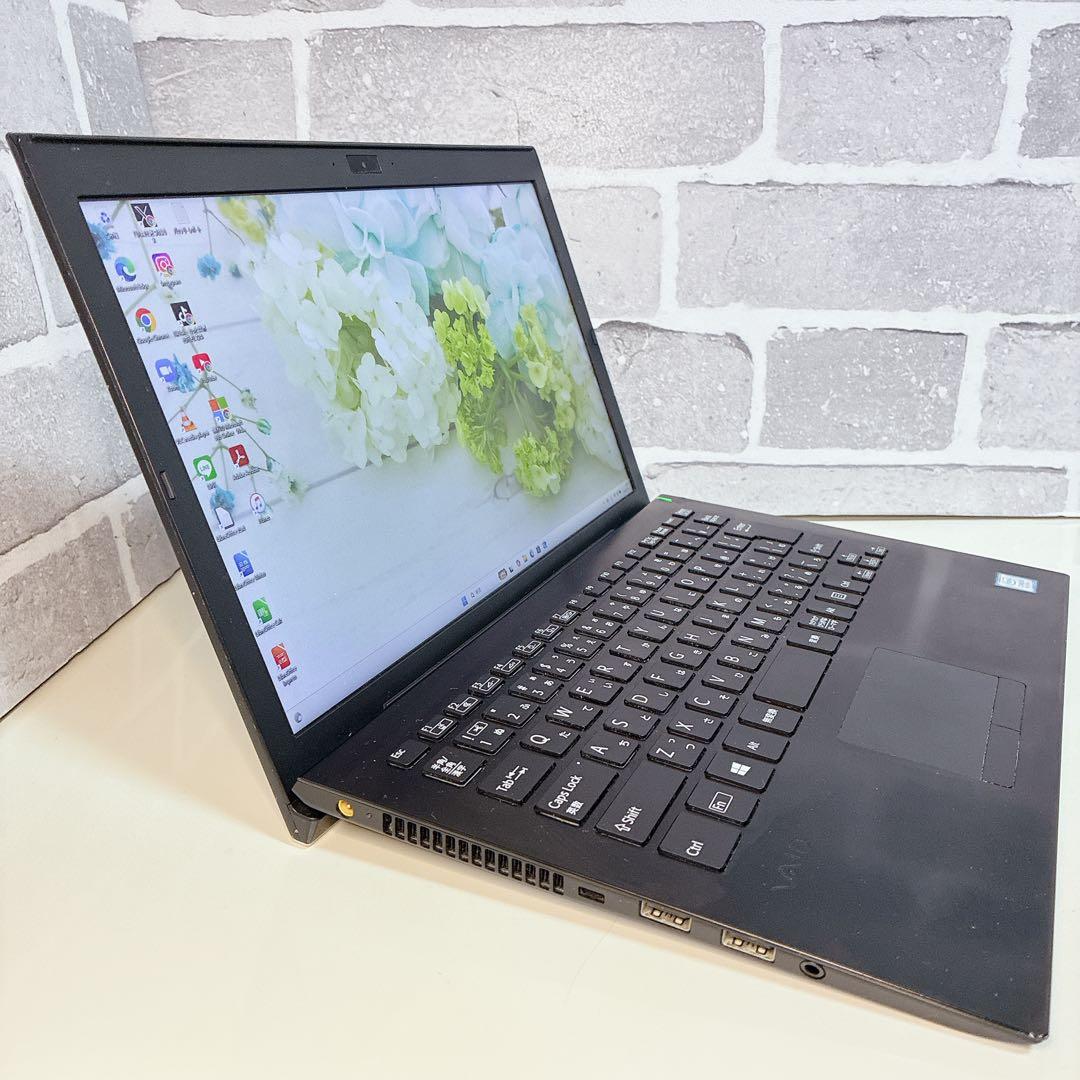 薄型 VAIO SSD 初期設定済 カメラ Windows11 ノートパソコン