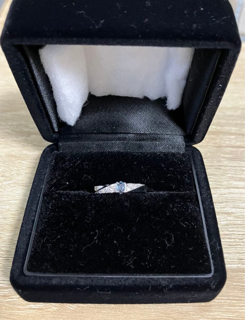 【きなこ】アレキサンドライト 天然クリソベリル リング 指輪