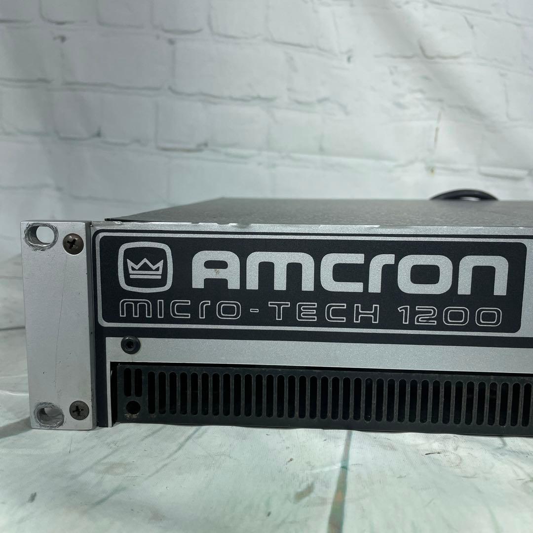AMCRON micro-TECH 1200 パワーアンプ　送料込