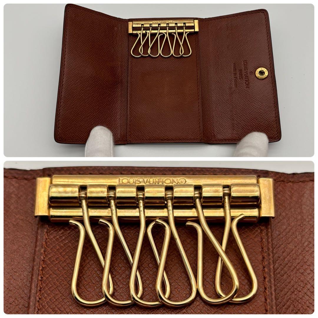【鑑定済み商品】✨ルイヴィトン✨キーケース✨モノグラム ミュルティクレ6