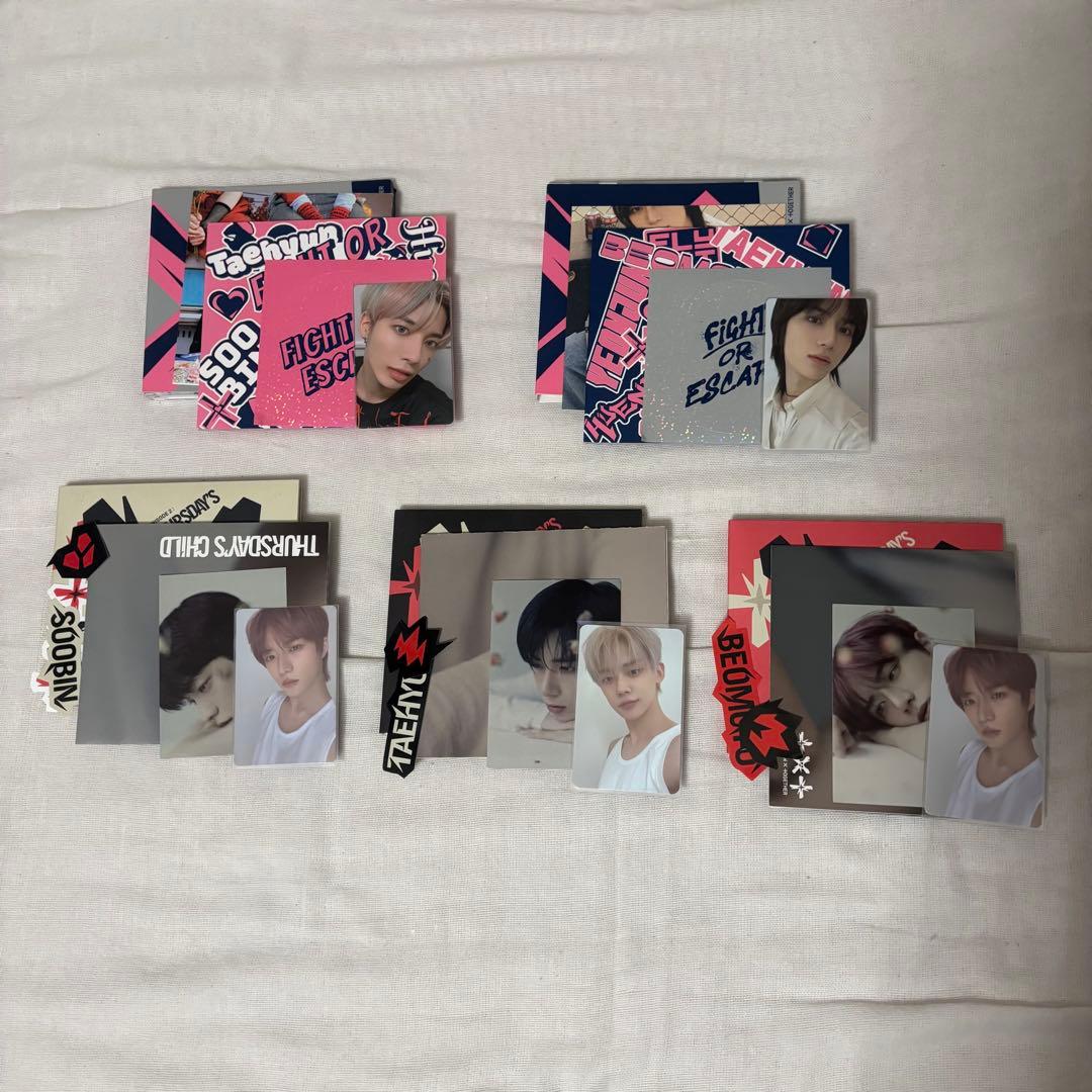 TXT アルバム・CD ランダム全て封入　グッズまとめ売り