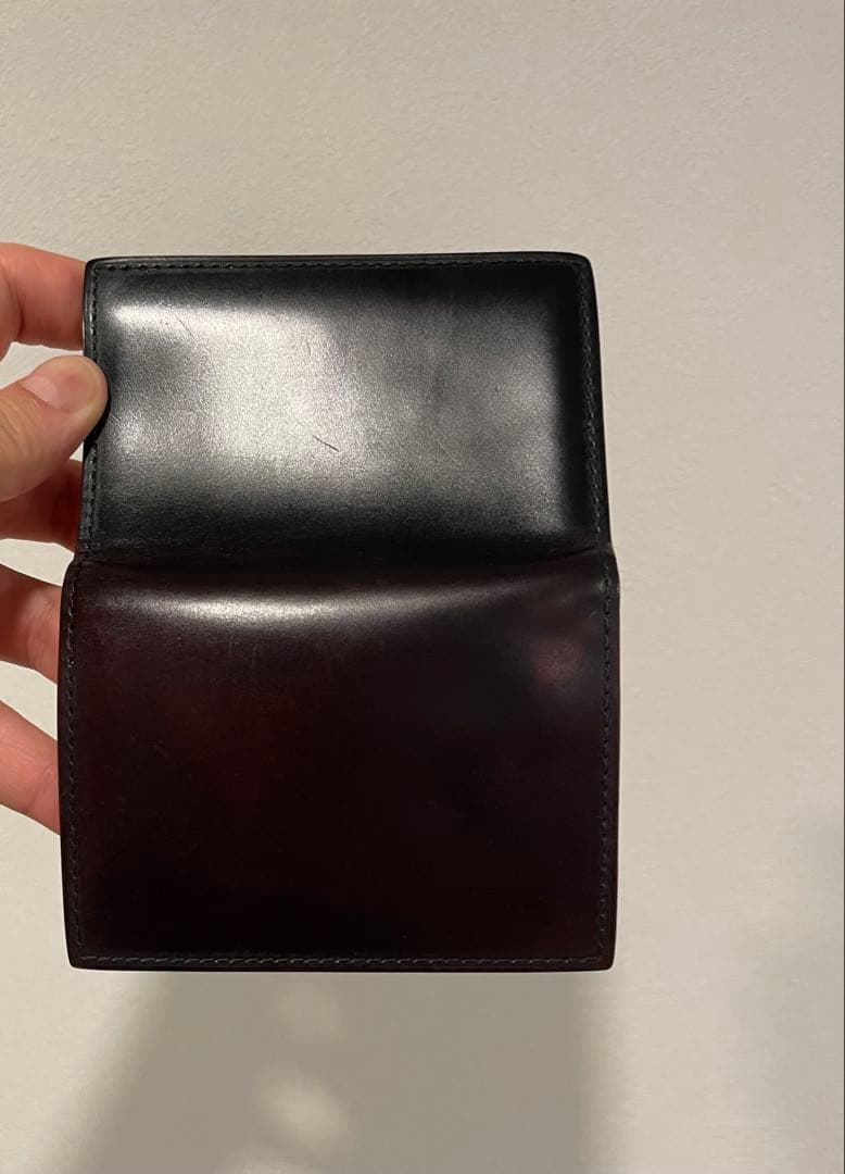 GANZO コードバン レザー名刺入れ