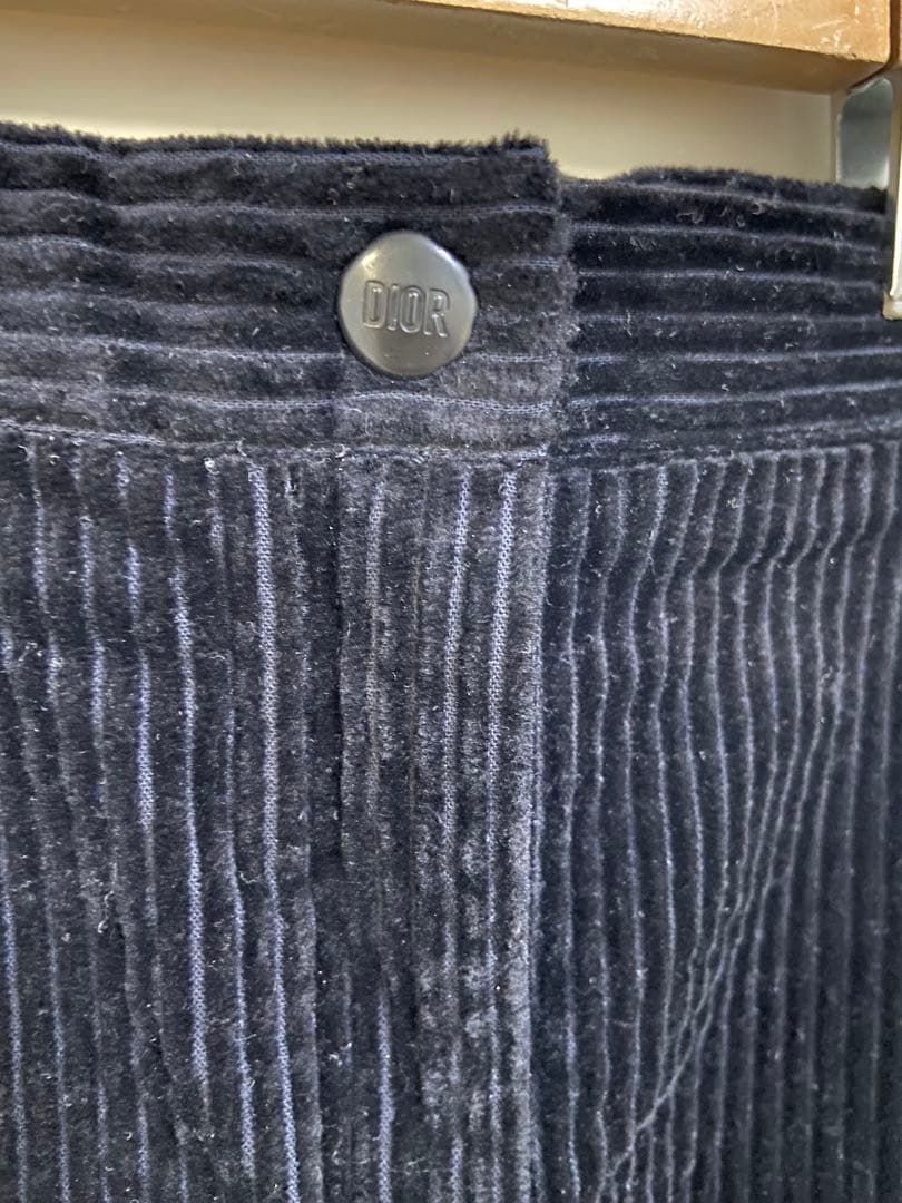 Dior コーデュロイ　ミニスカート