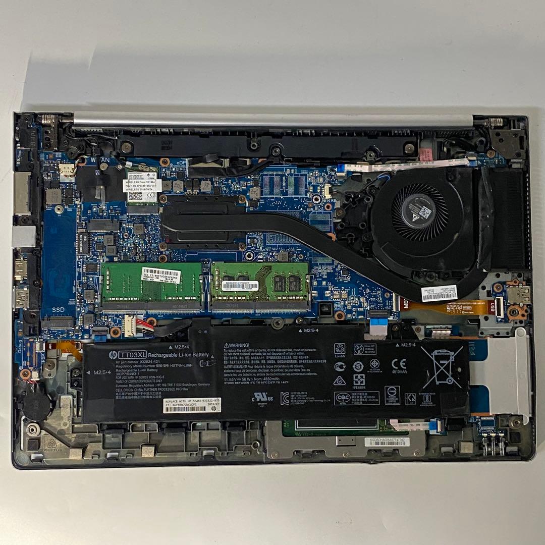 【ジャンク】HP elitebook850 g5 第８世代I5 ケース無し