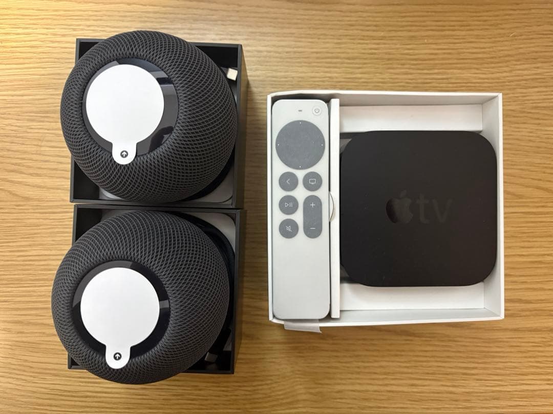Apple TV 4K（32GB 第2世代）　Pod miniセット