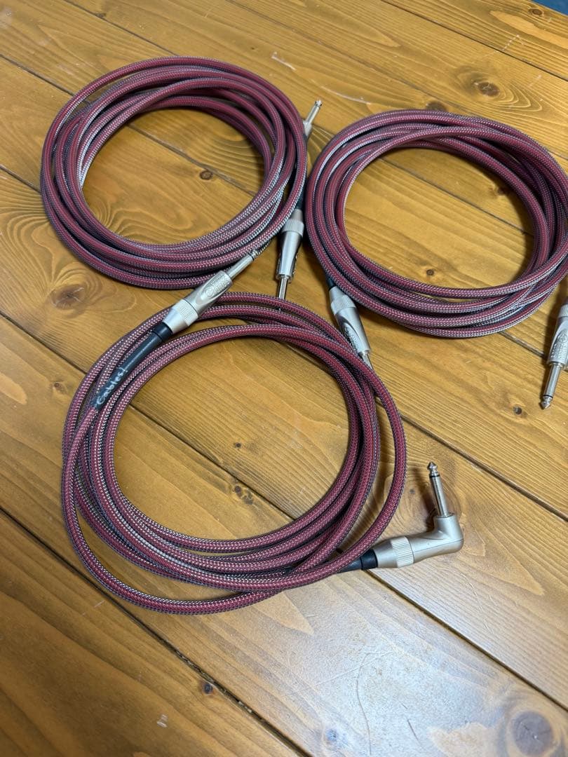 美品　Solid cables 6本セット