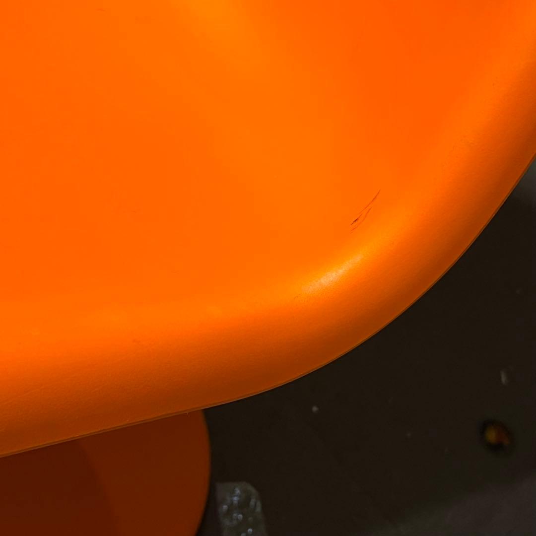 2F【used】①ヴィトラ　パントンチェア　デザイナーズチェア　オレンジ