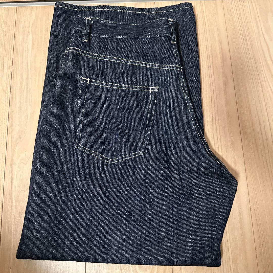 【フレームワーク 】バレルフォルムデニムパンツ