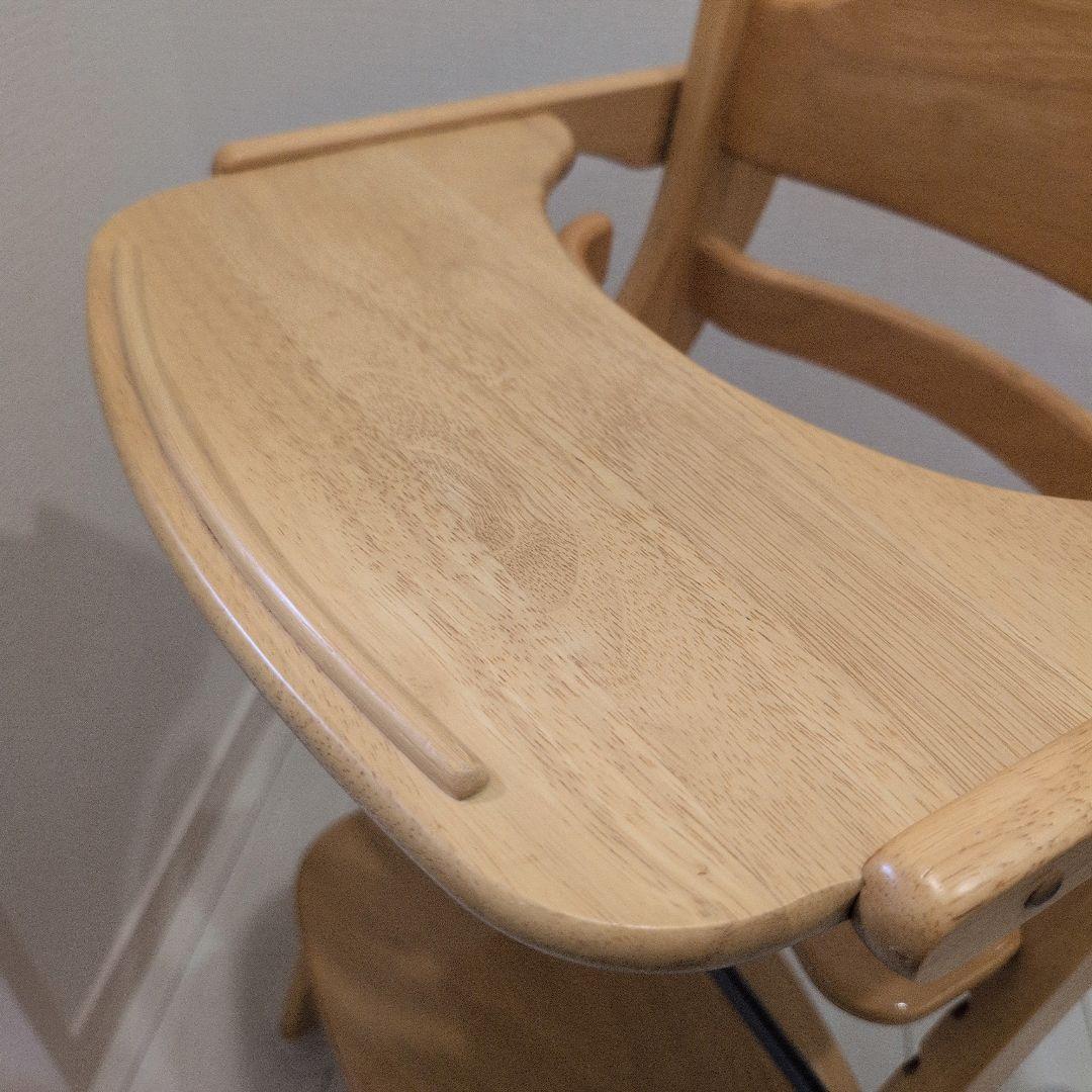 m*.様 美品　大和屋　すくすくスリムフィットチェア　テーブル＆ガード付