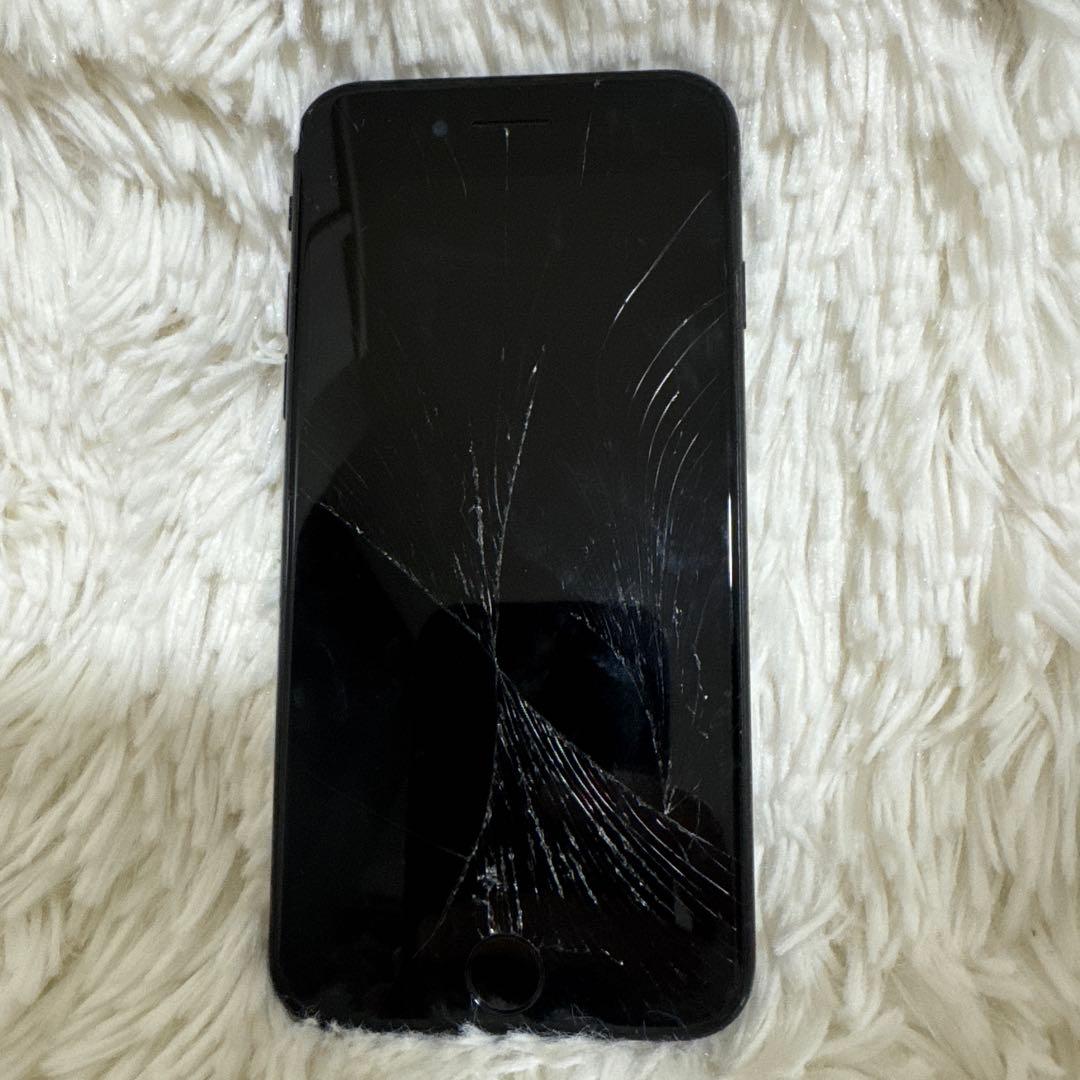 iPhone SE2 黒 SIMフリー 純正バッテリー 64㎇