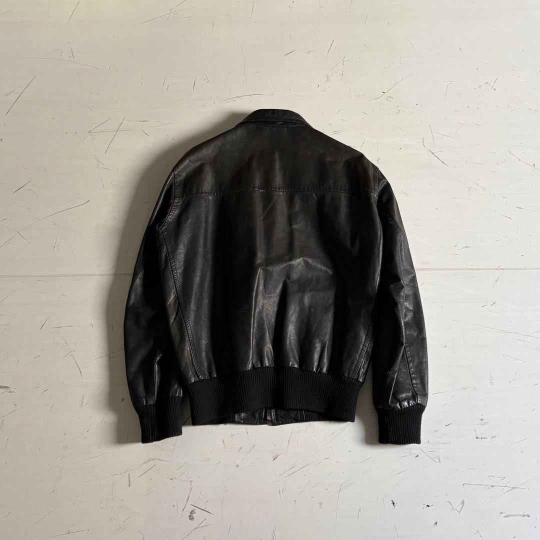 90's vintage 短丈　レザージャケット　アーカイブ