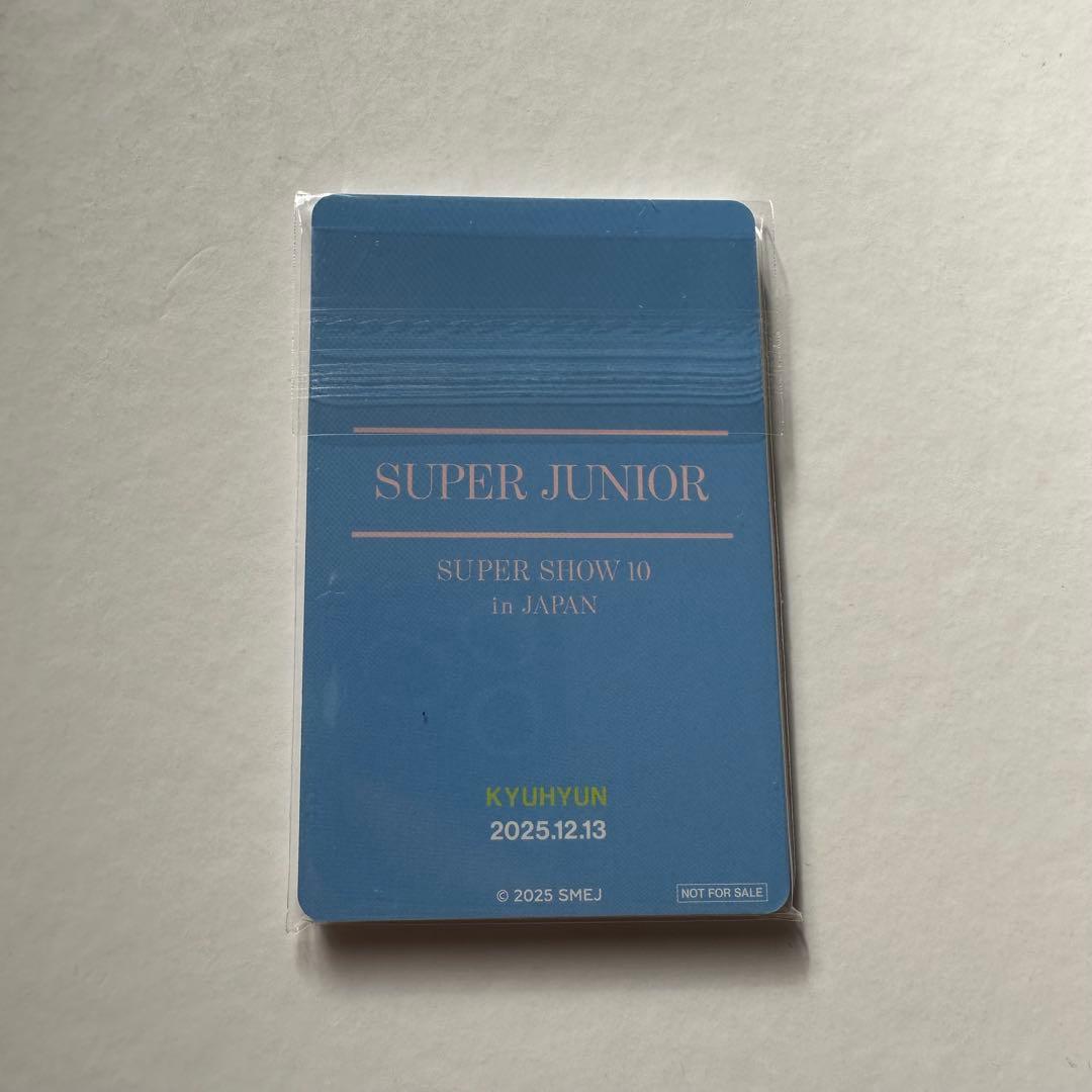 SUPER JUNIOR SS10 アプグレ トレカ 12/13