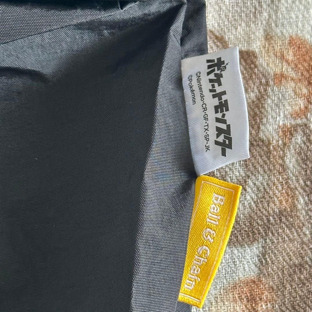 【店舗限定】ボールアンドチェーン×ポケットモンスター エコバッグBLACK L