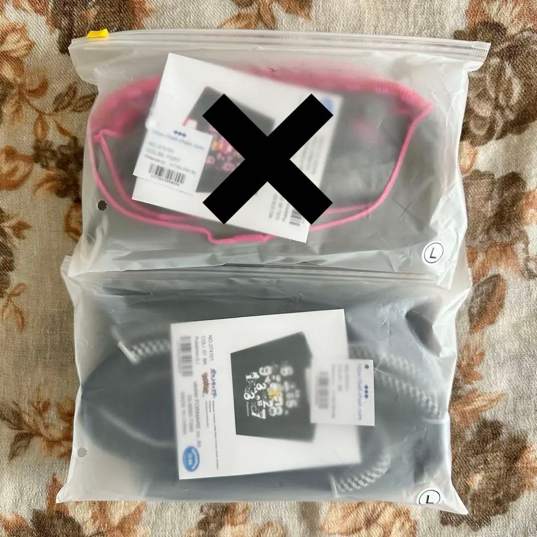 【店舗限定】ボールアンドチェーン×ポケットモンスター エコバッグBLACK L