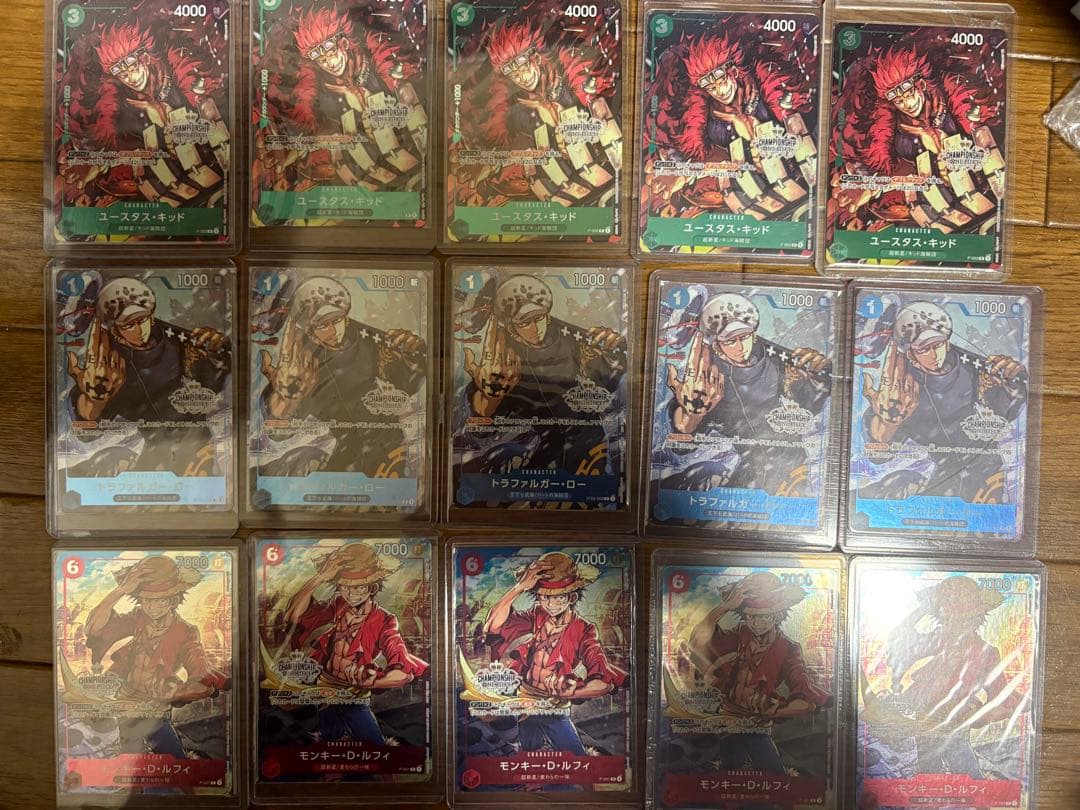 モンキー・D・ルフィ：チャンピオンシップセット2022 P P-001 他未開封