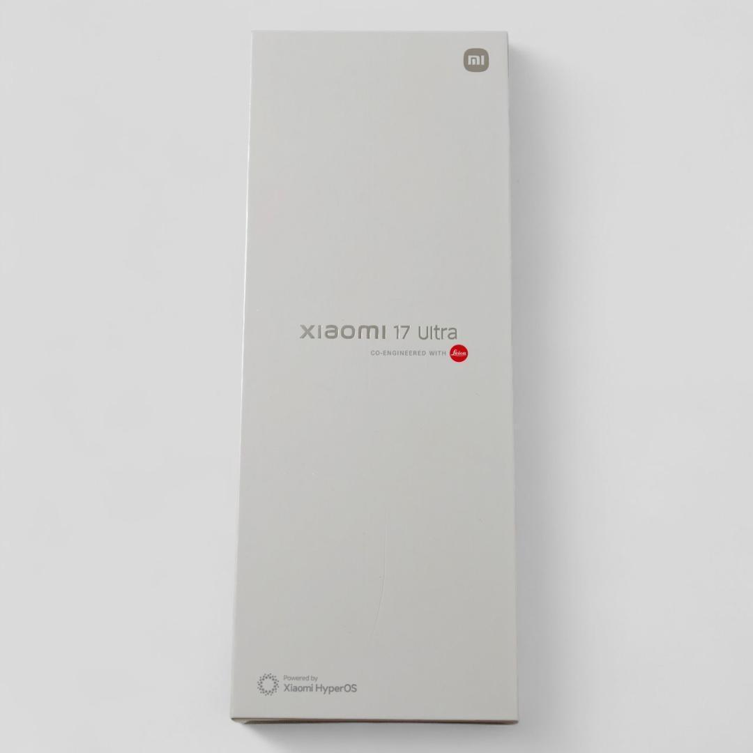 【新品未開封】XIAOMI 17 Ultra 16GB/512GBブラック中国版