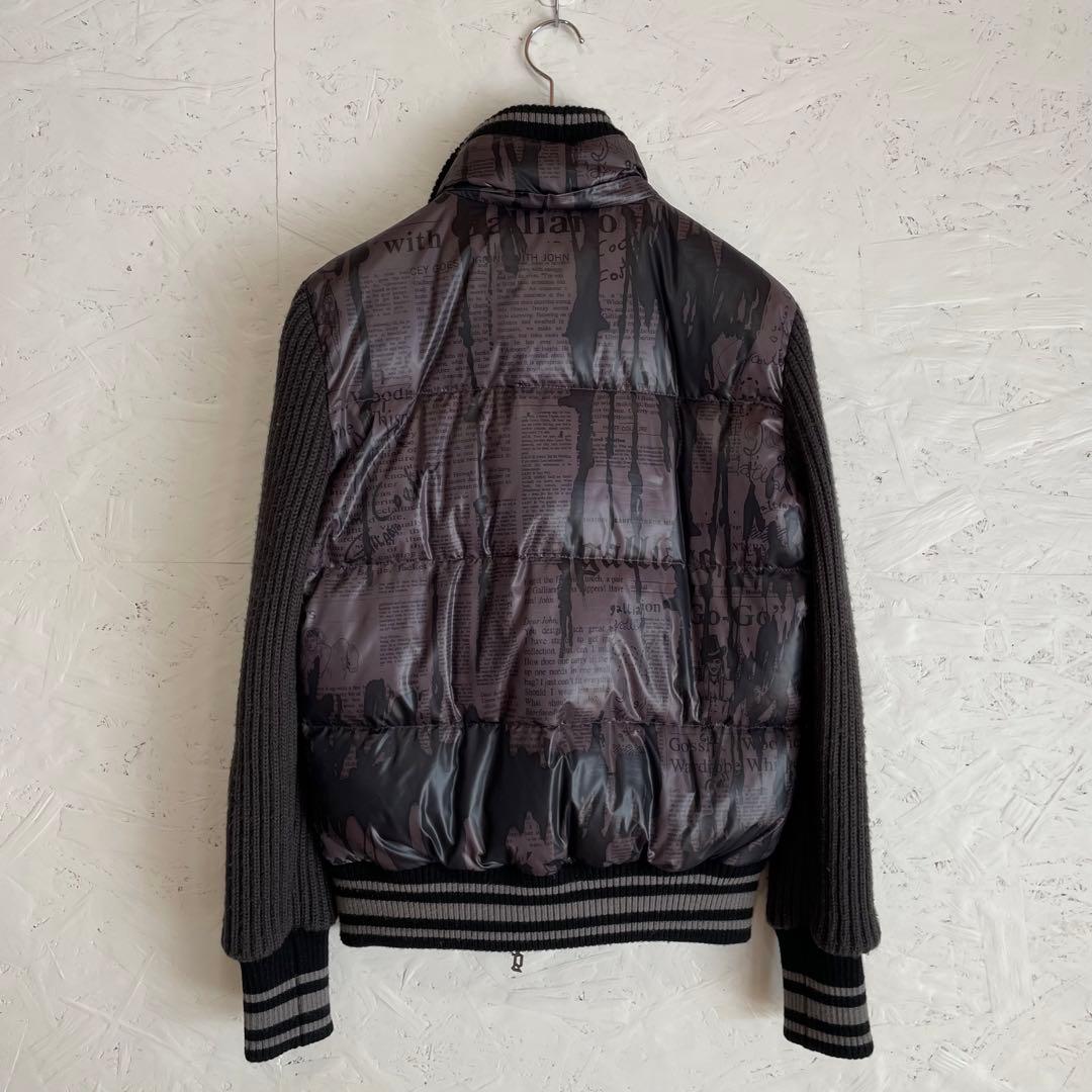 古着Vintage『John galliano』ニュースペーパーダウンジャケット