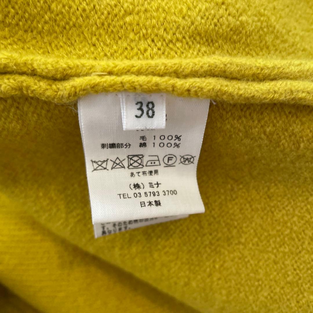 美品 ミナペルホネン セーター プルオーバー ニット minaperhonen