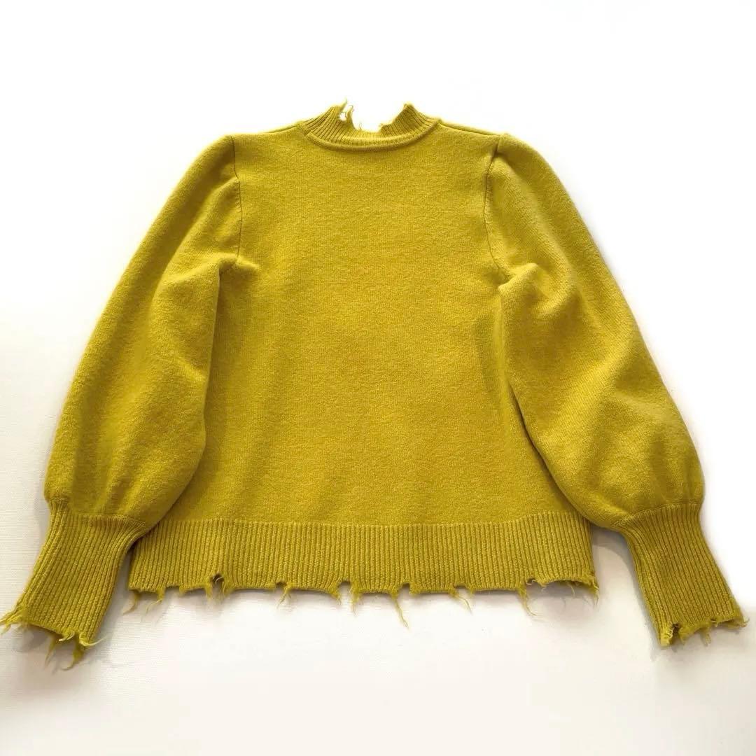 美品 ミナペルホネン セーター プルオーバー ニット minaperhonen