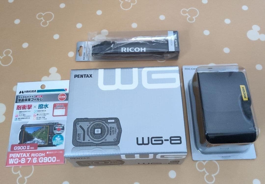 PENTAX WG-8 デジタルカメラ Black