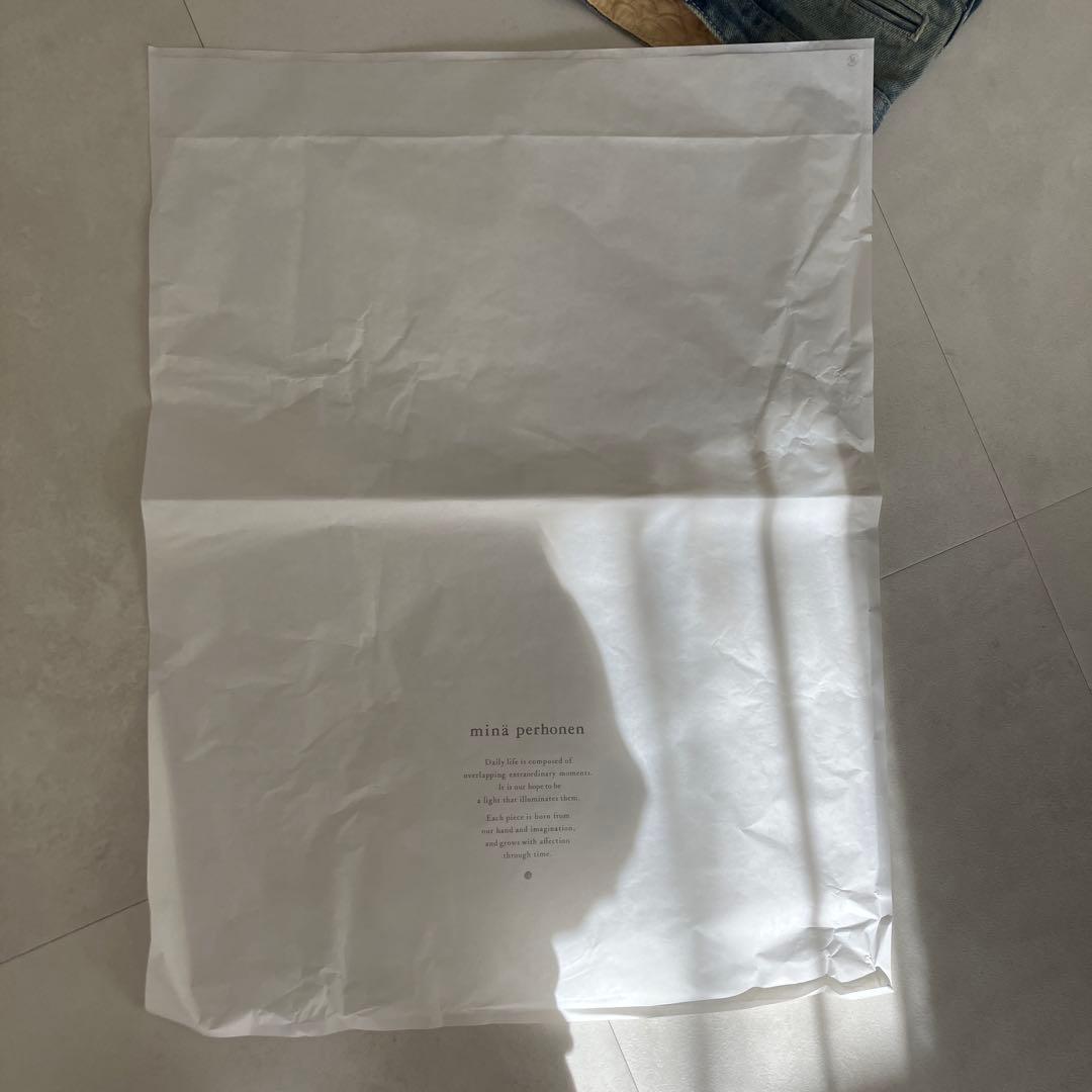 ミナペルホネン　always テーバードデニム　38 新品未使用