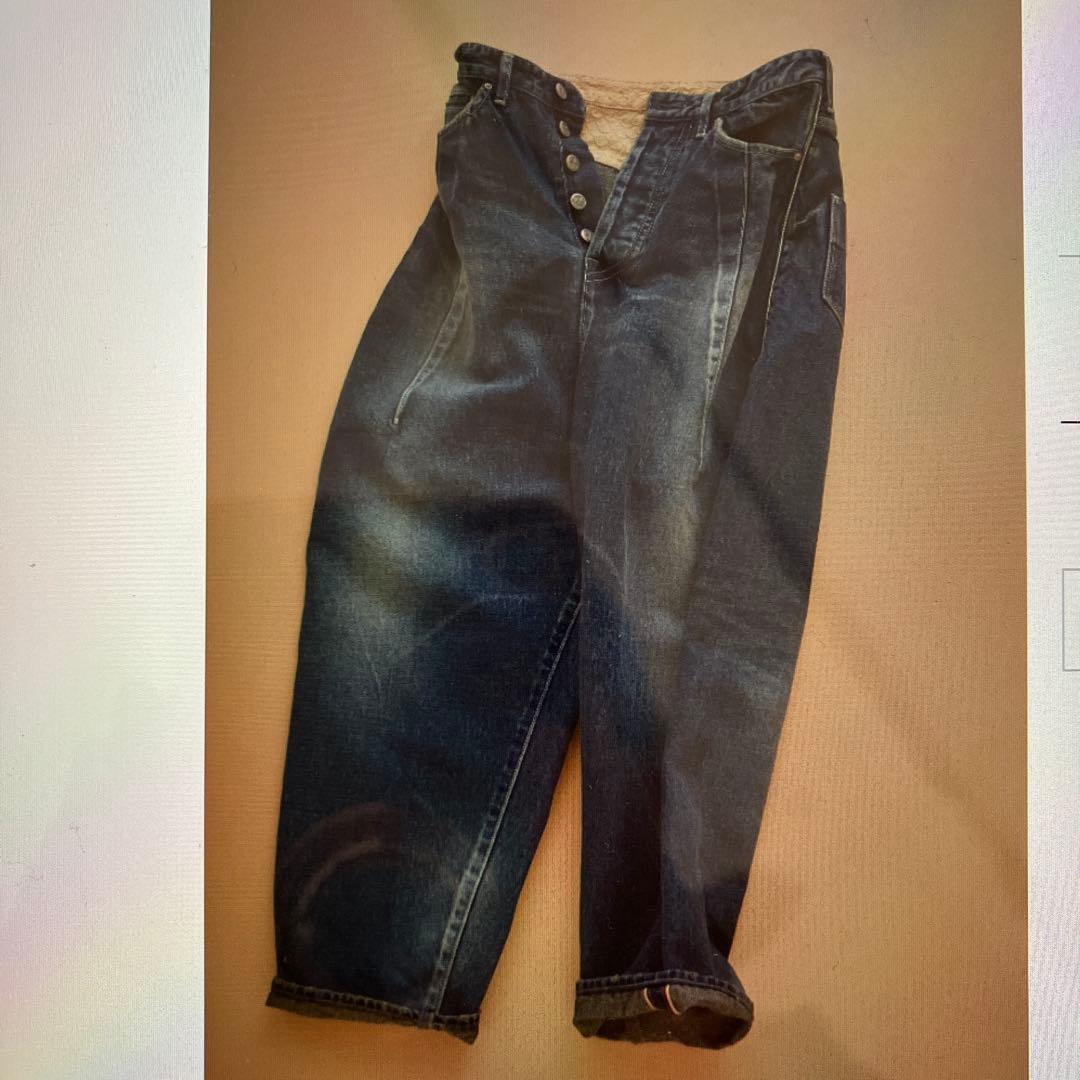 ミナペルホネン　always テーバードデニム　38 新品未使用