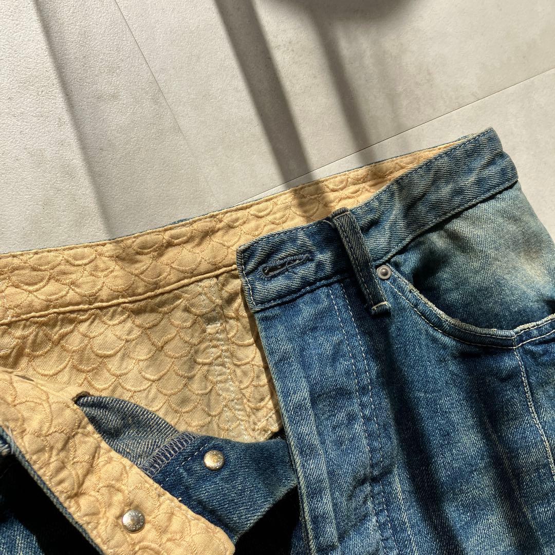 ミナペルホネン　always テーバードデニム　38 新品未使用