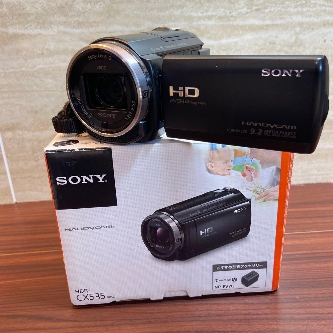 SONY HDR-CX535 ビデオカメラ ほぼ新品 4956