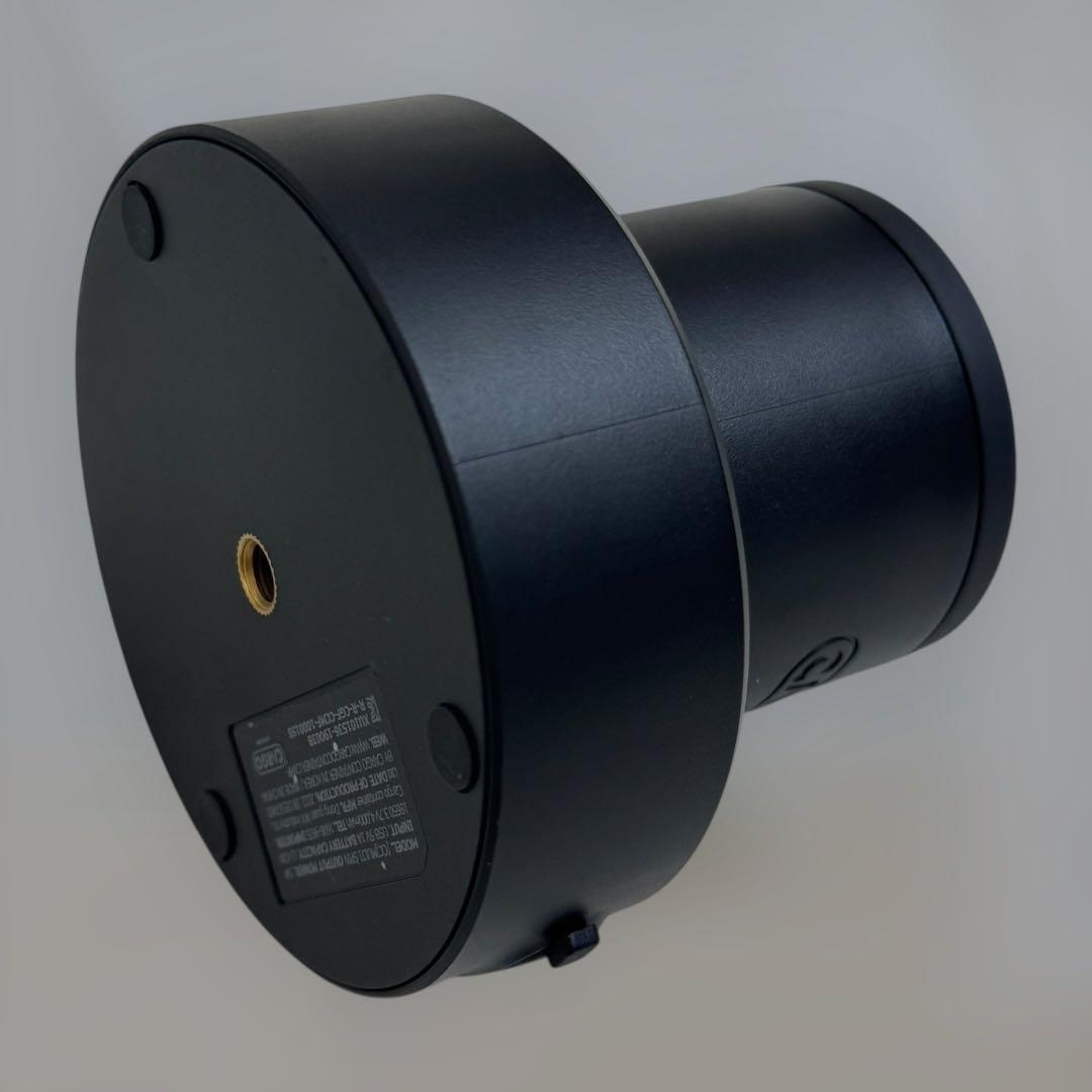 カーゴコンテナ ポータブル扇風機 首振り付き ブラック