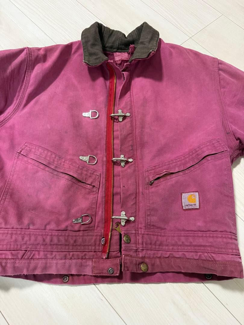carhartt カスタム　ジャケット　80s USA製　デトロイト