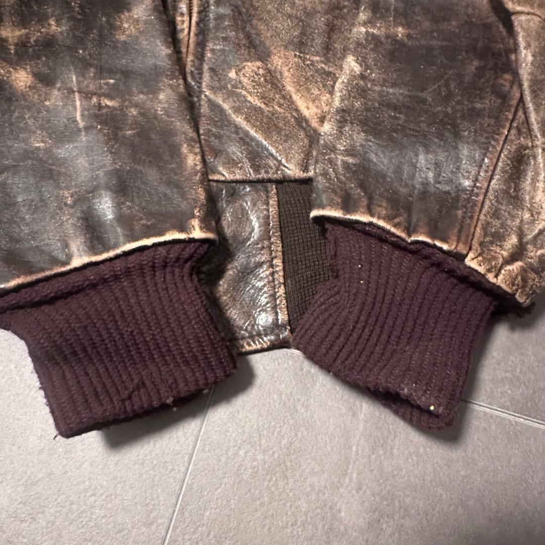 50s G-1 レザー ジャケット g1 leather 60s usnavy