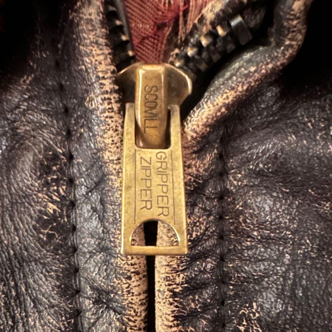 50s G-1 レザー ジャケット g1 leather 60s usnavy