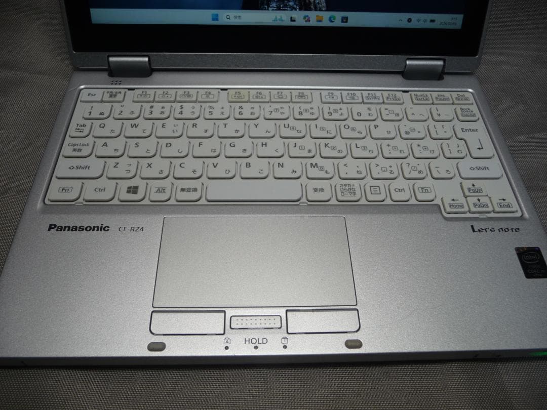 Panasonic Let's note ノートPC 本体 ACアダプター付き