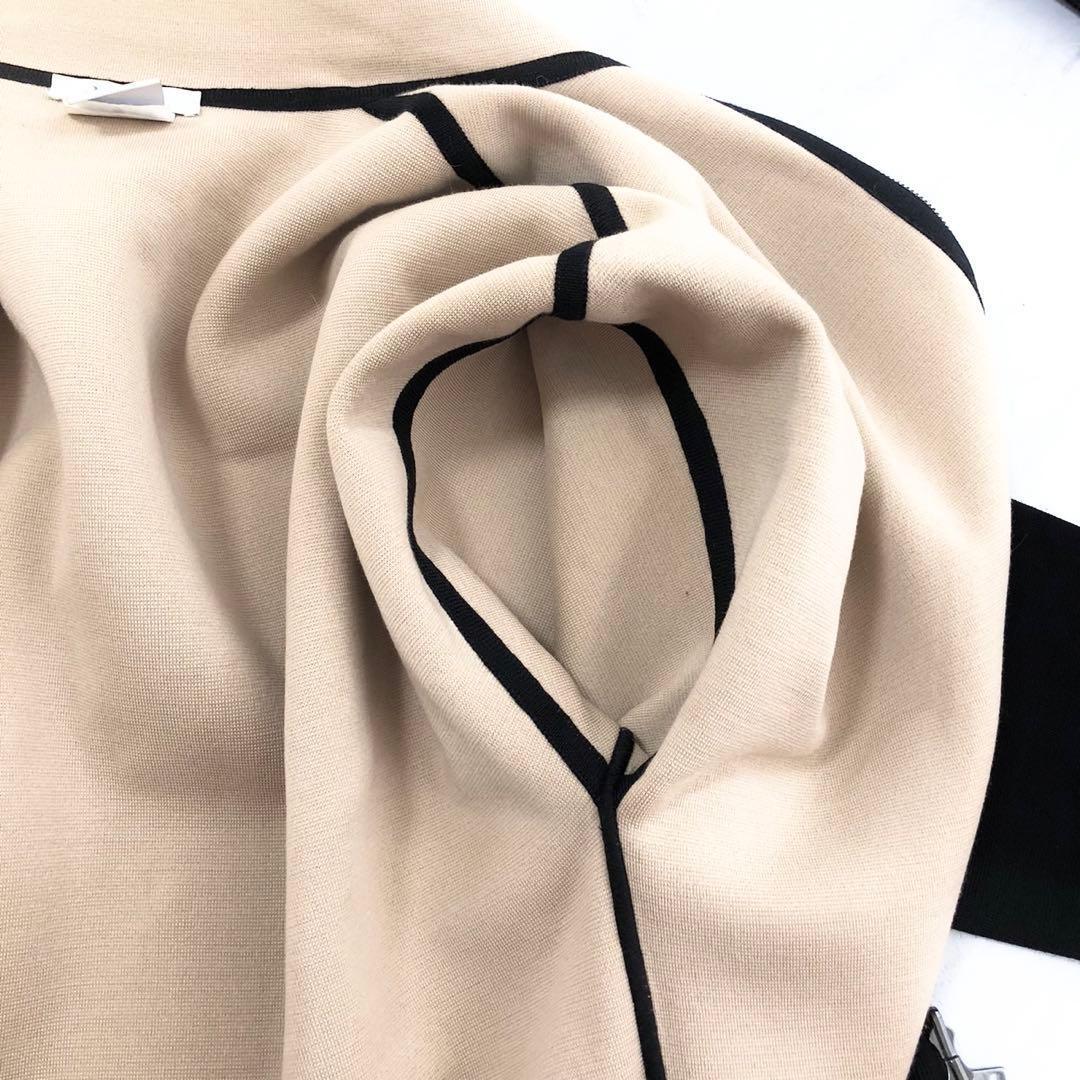 【最高峰✨️MaxMara 白タグ】 リバーシブル ジャケット ウール ジップ