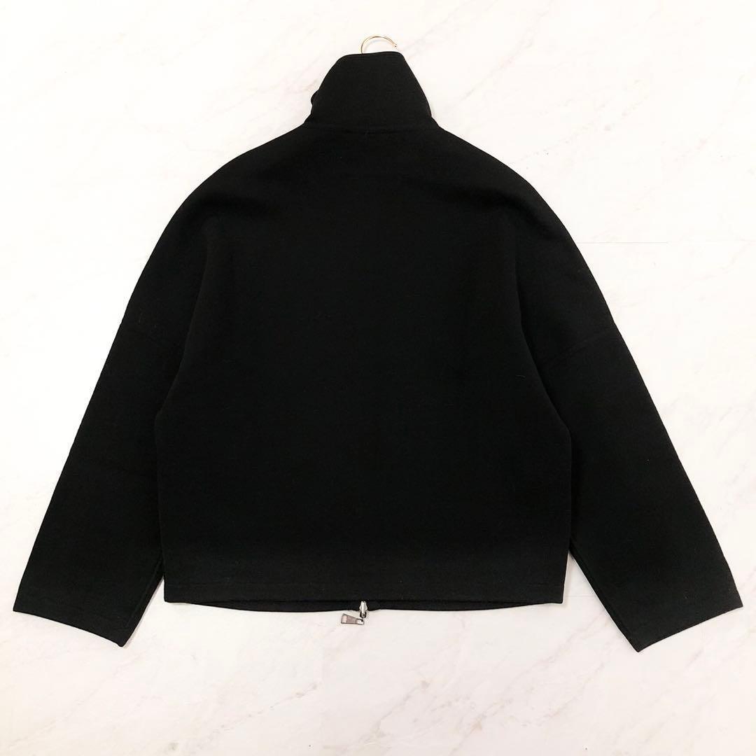 【最高峰✨️MaxMara 白タグ】 リバーシブル ジャケット ウール ジップ