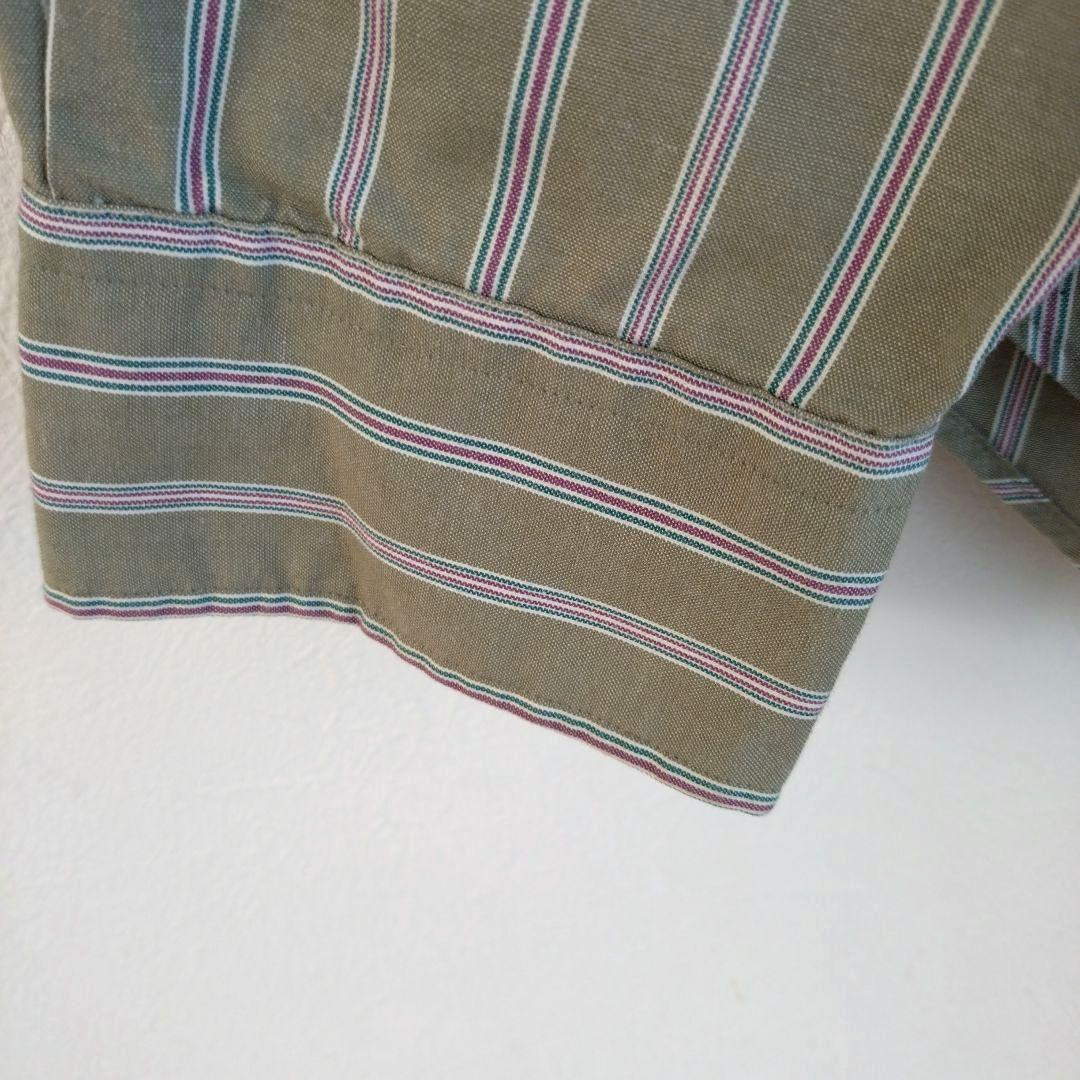 【TAT708出品】90s イヴサンローラン シャツ えんじ ボルドー