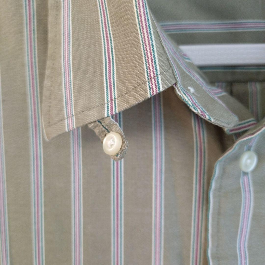 【TAT708出品】90s イヴサンローラン シャツ えんじ ボルドー