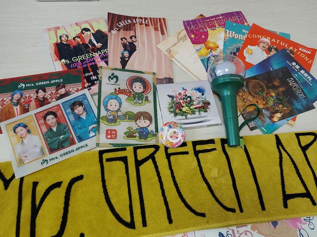 Mrs. GREEN APPLE グッズセット