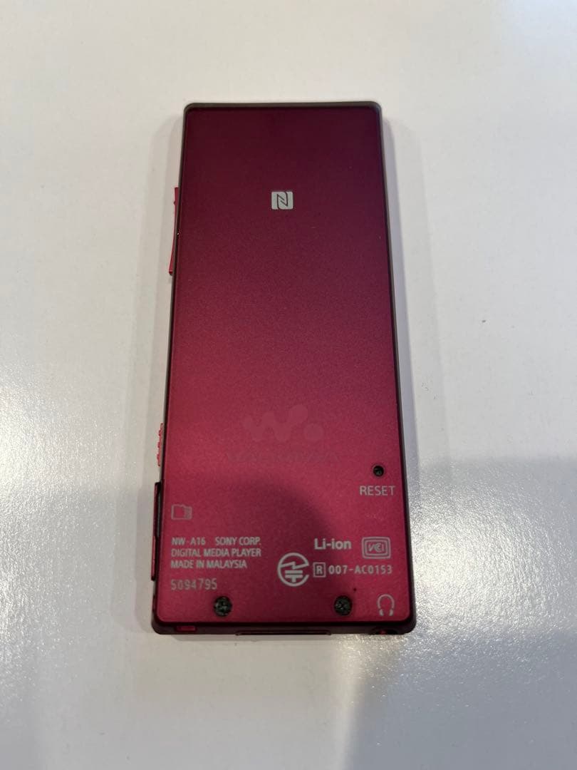 ソニー　ウォークマン　NW-A16 32GB ローズ