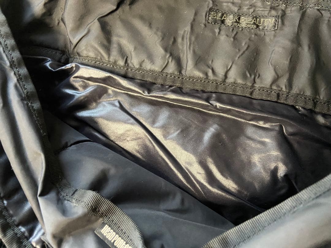 HEAD PORTERポーター ブラックビューティー メッセンジャーバッグ 黒