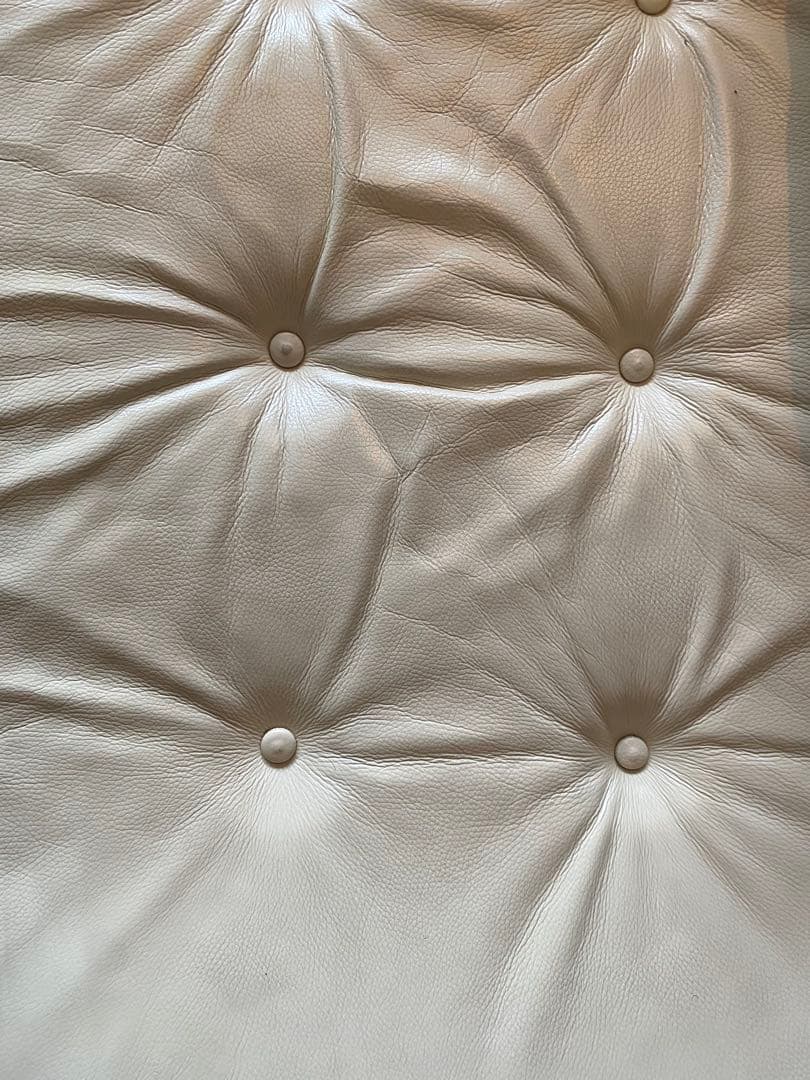 Conde house カンディハウス　白　革　アルプ LD ソファベッド